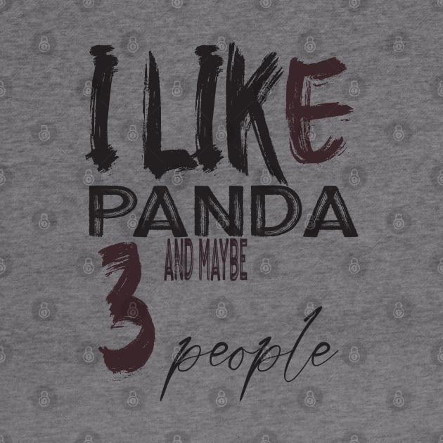 like panda and maybe 3 people by Morad Rif